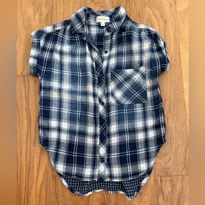 Cloth & Stone Short Sleeve Flannel